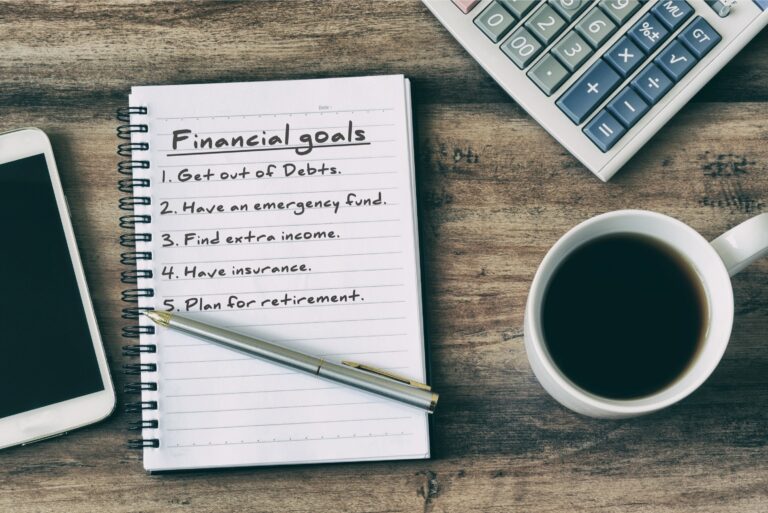 Financial Goals Priorities Notebook
